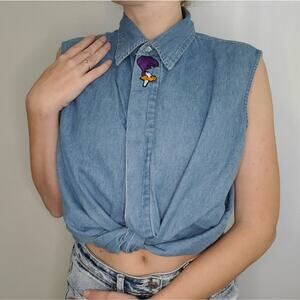 Vintage Looney Tunes Chambray